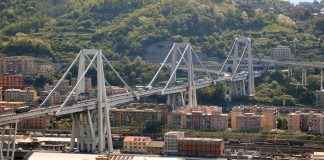 GENOVA PONTE MORANDI POLCEVERA